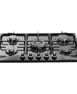 כיריים גז 5 להבות בעיצוב כפרי Delonghi NDG81N