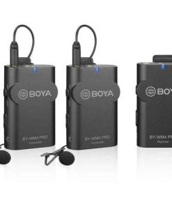 קיט 2 מקרופונים אלחוטיים ומקלט Boya BY-WM4 PRO-K2