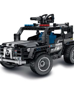 ערכת הרכבה ניידת משטרה 2 ב-1, 391 חלקים Qihui 6810