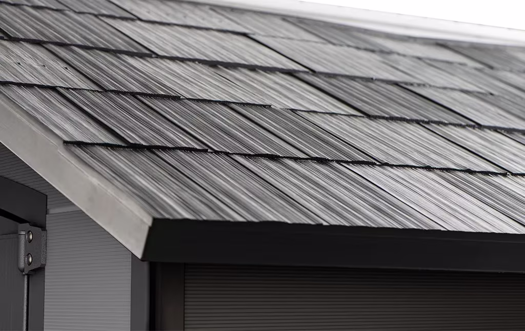 ⁦מחסן גינה פרימייר 7.5X9 Premier - אפור⁩ – תמונה ⁦7⁩