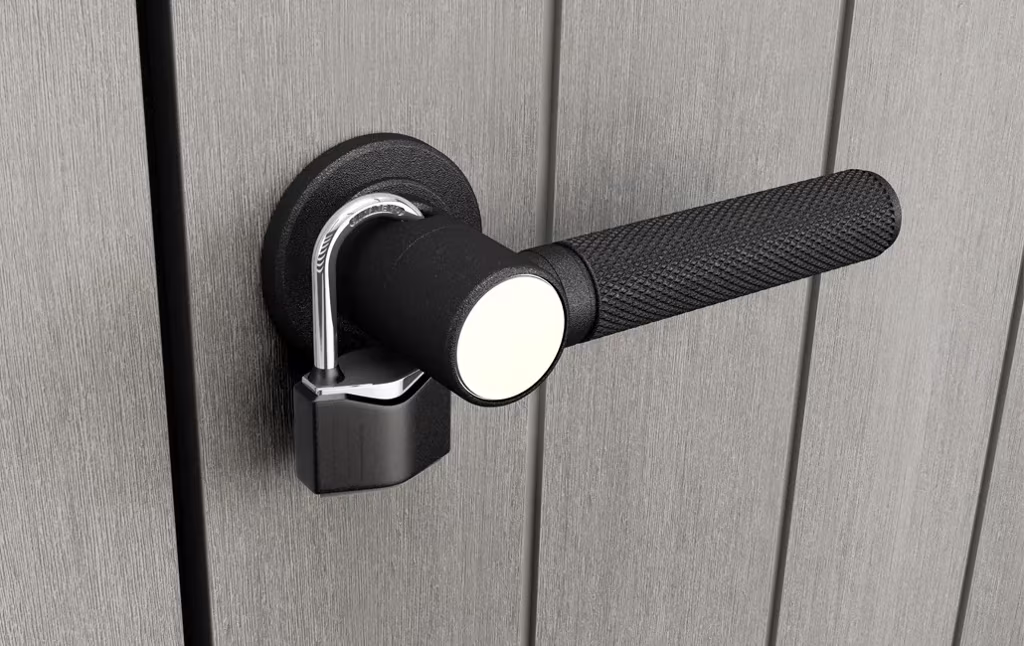 ⁦מחסן גינה היי סטור פלוס - אפור⁩ – תמונה ⁦5⁩