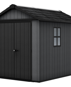 מחסן גינה ניוטון פלוס - 7.5x9 עמוק - אפור