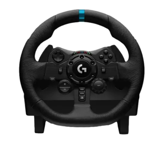 הגה מירוצים + דוושות G923 TrueForce PS5/PS4/PC