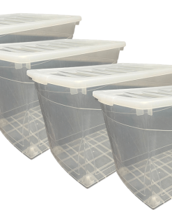 סט ארגזים אומני 60 4x - שקוף