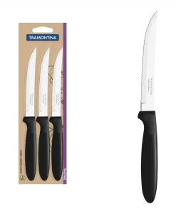 טרמונטינה-שלישית סכיני ירקות שחורה