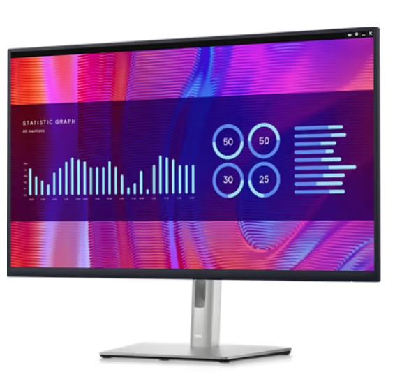 Dell Pro 32 Plus QHD USB-C Hub Monitor – P3225DE, 80.1cm (31.5″)